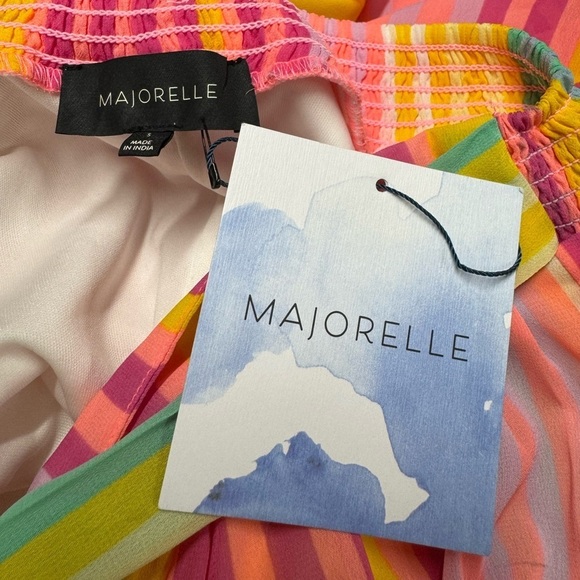 NWT REVOLVE MAJORELLE Dallas Pant Sherbert S - Picture 12 of 13